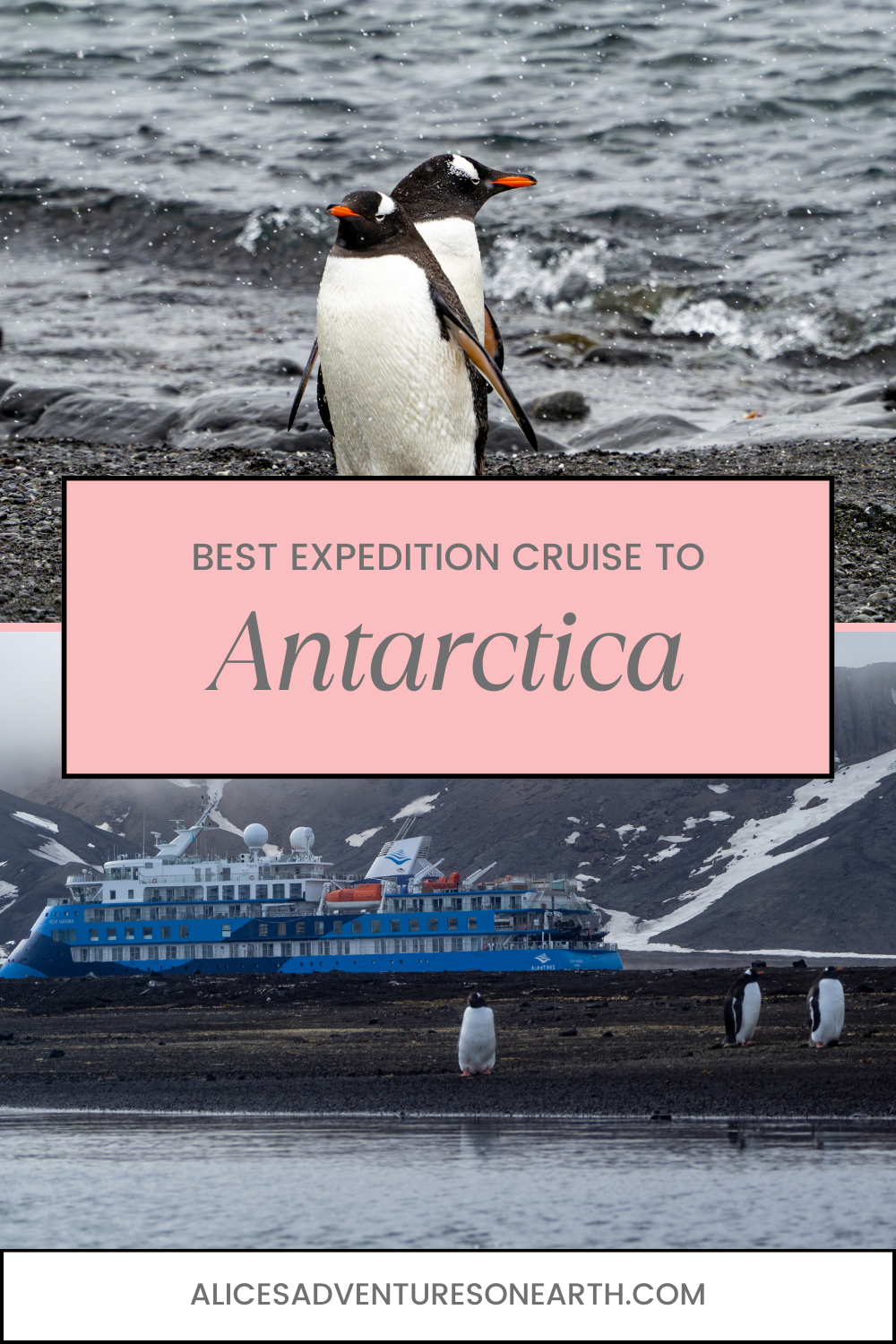 This is the best way to see Antarctica, onboard an expedition style cruise with shore landings and adventure activities on the peninsula. For a great overview of what you will see and what to expect check out this post. </p>
<p>#antarctica #penguins 