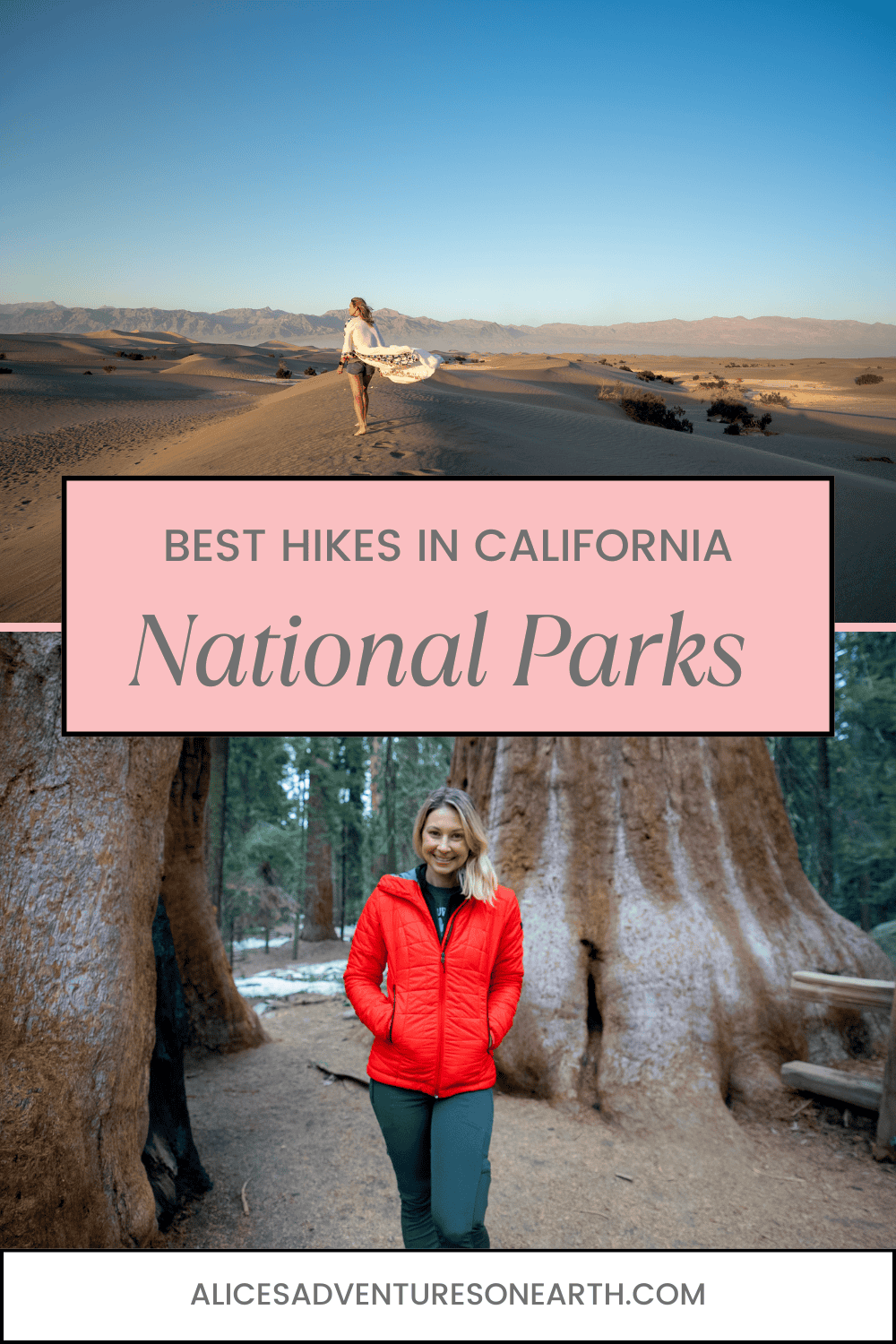 Best HIkes in all 9 California National parks. Discover the wonders of this beautiful state on foot.<br />
#california #hiking 