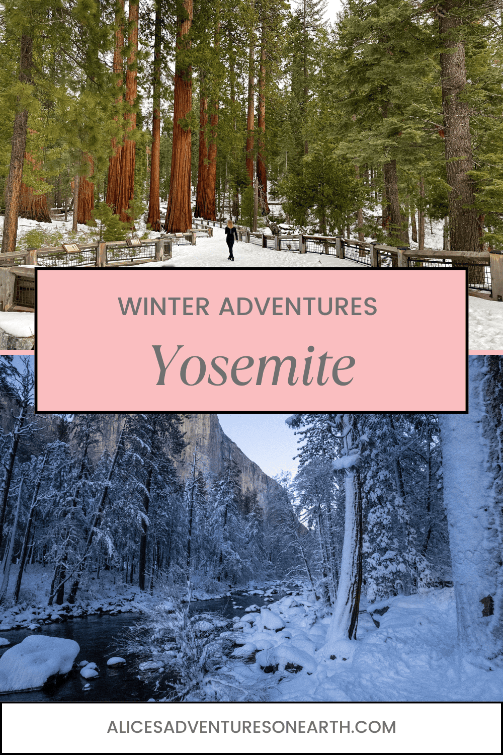 Winter adventures in Yosemite National park, find the best activities and things to do in this great california national park. 