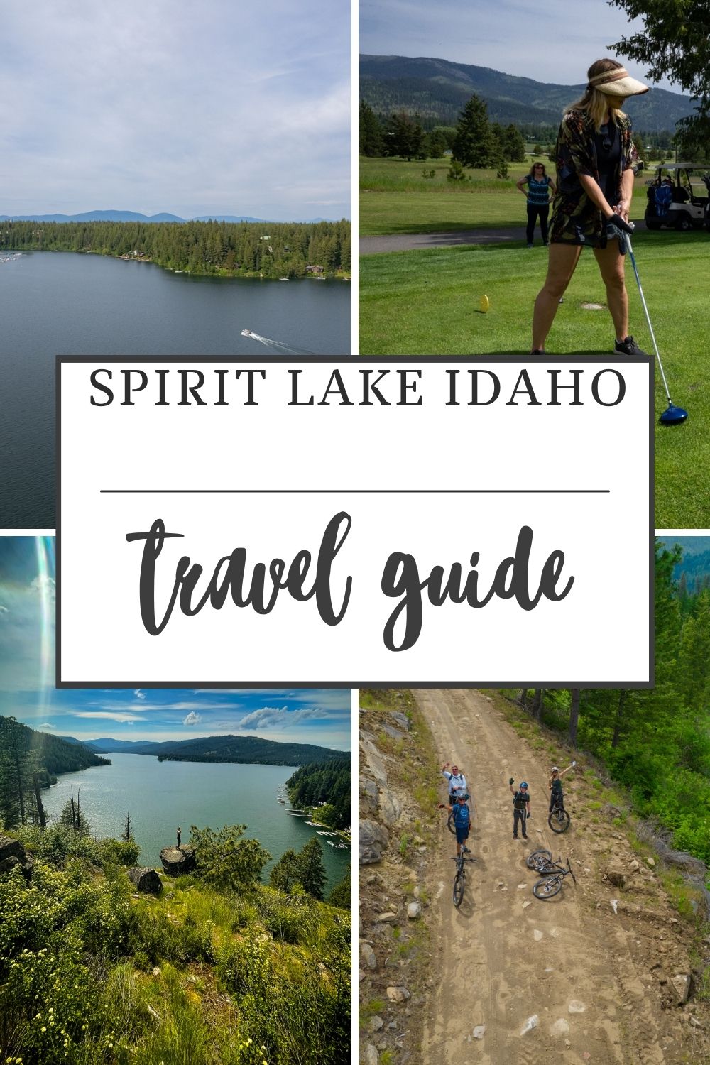Best Lake towns in america, spirit lake Idaho.#idaho 