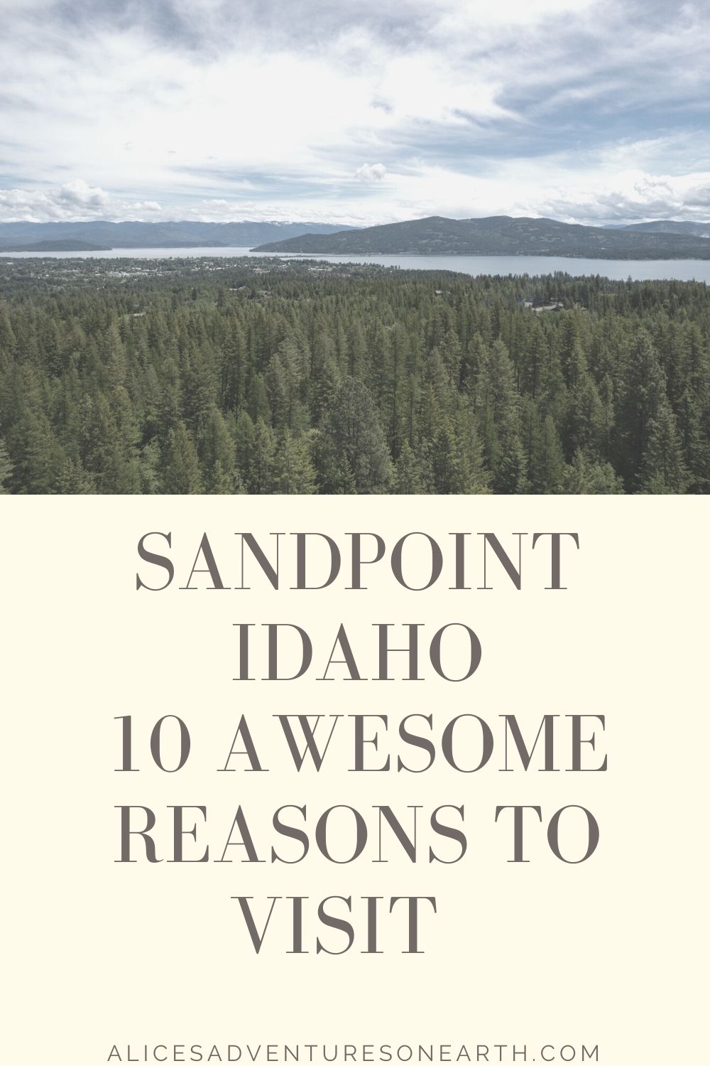 10 reasons to visit Sandpoint Idaho #idaho #sandpoint 