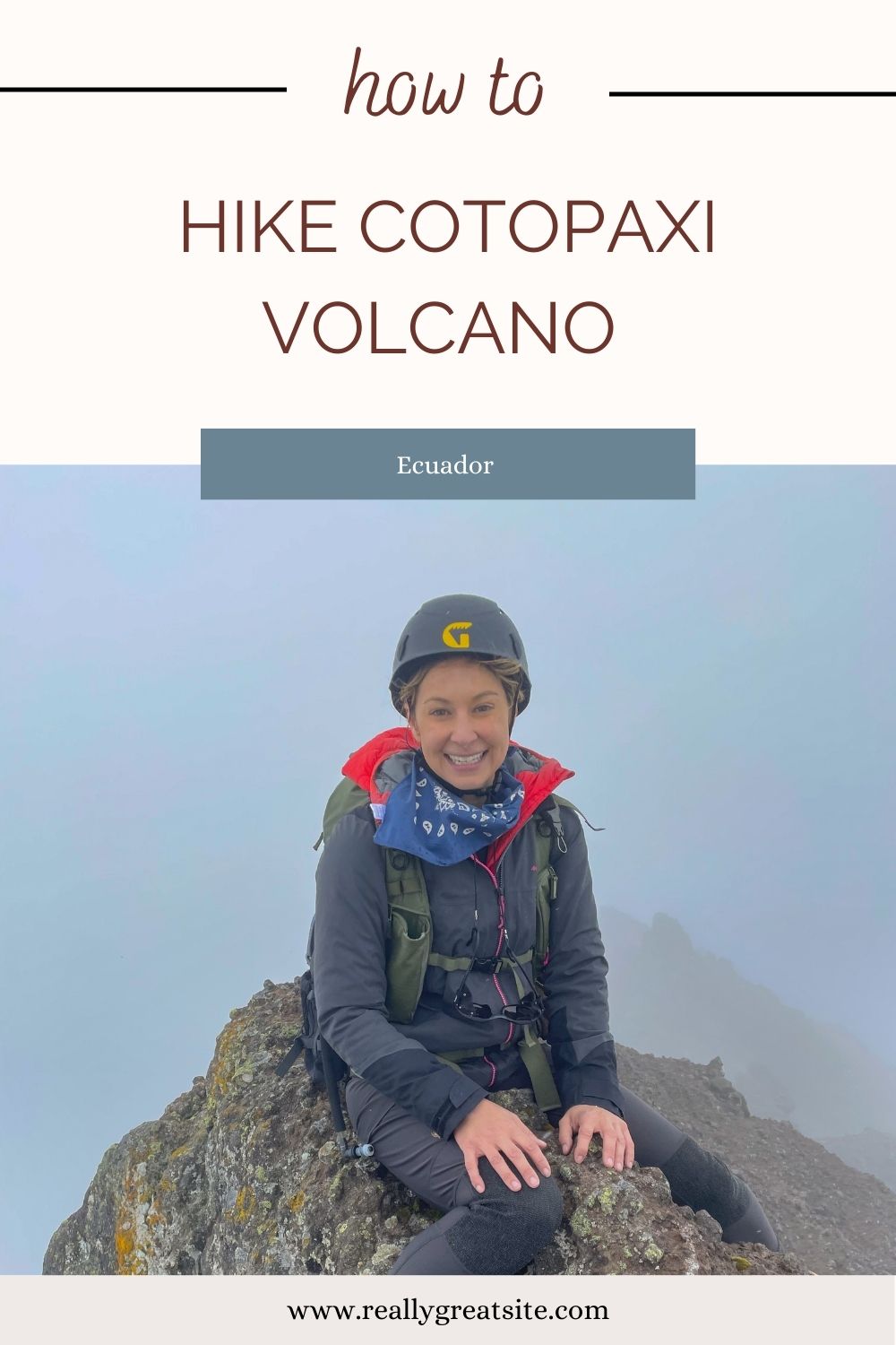 How to hike Cotopaxi Volcano in Ecuador, one of the world's tallest volcanoes #climbing #ecuador