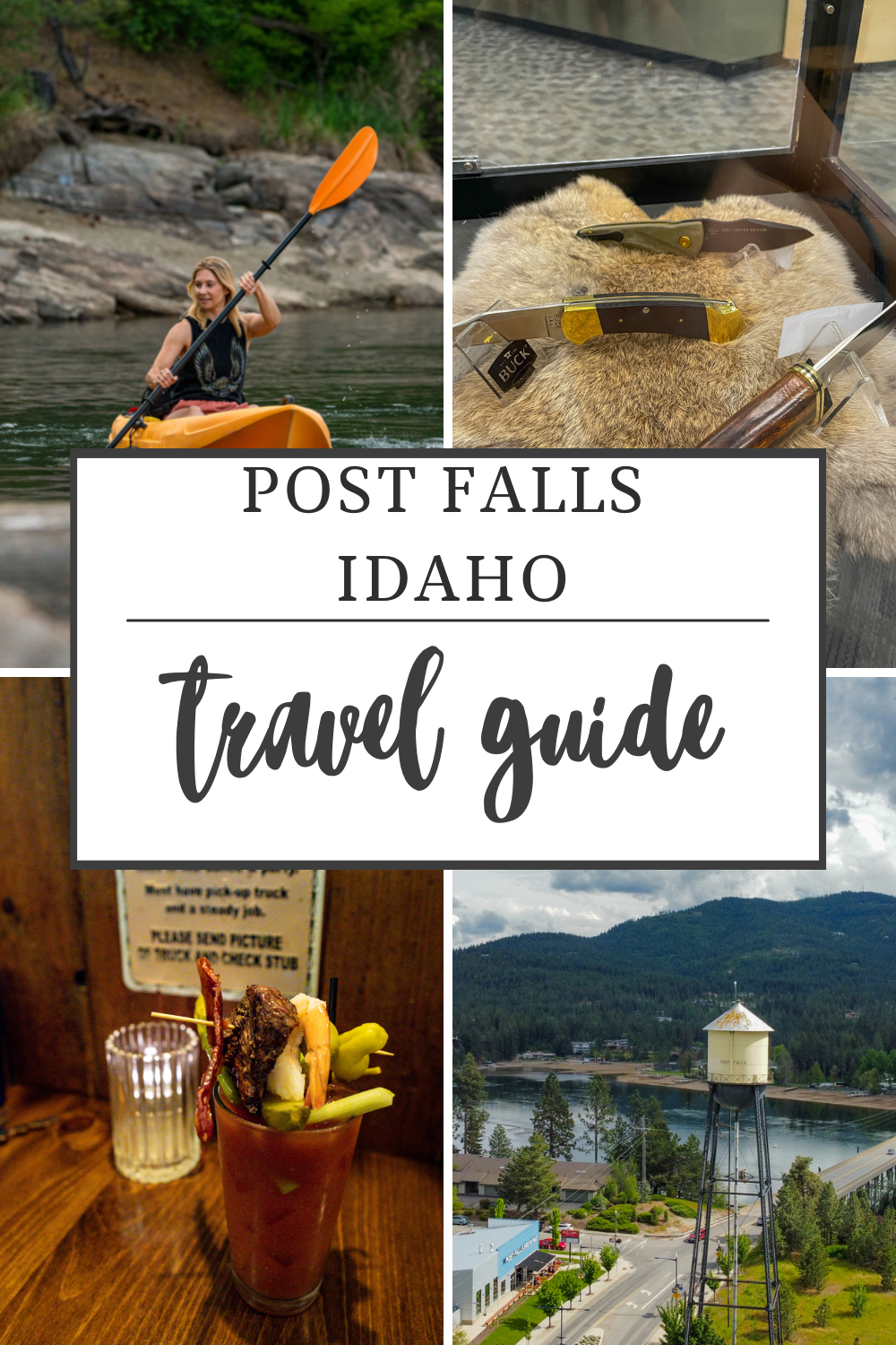 Post Falls Idaho Travel Guide: biking, hiking, rock climbing and dining guide to the best town in North Idaho #idaho