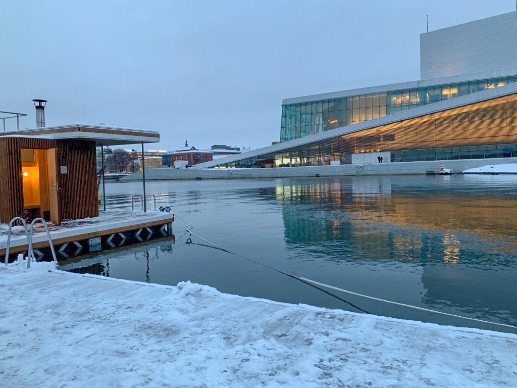 fjord sauna