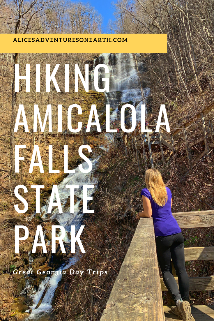 Hiking Amicalola Falls State Park, and the base point for the Appalachian Trail in Georgia. #hiking #waterfalls