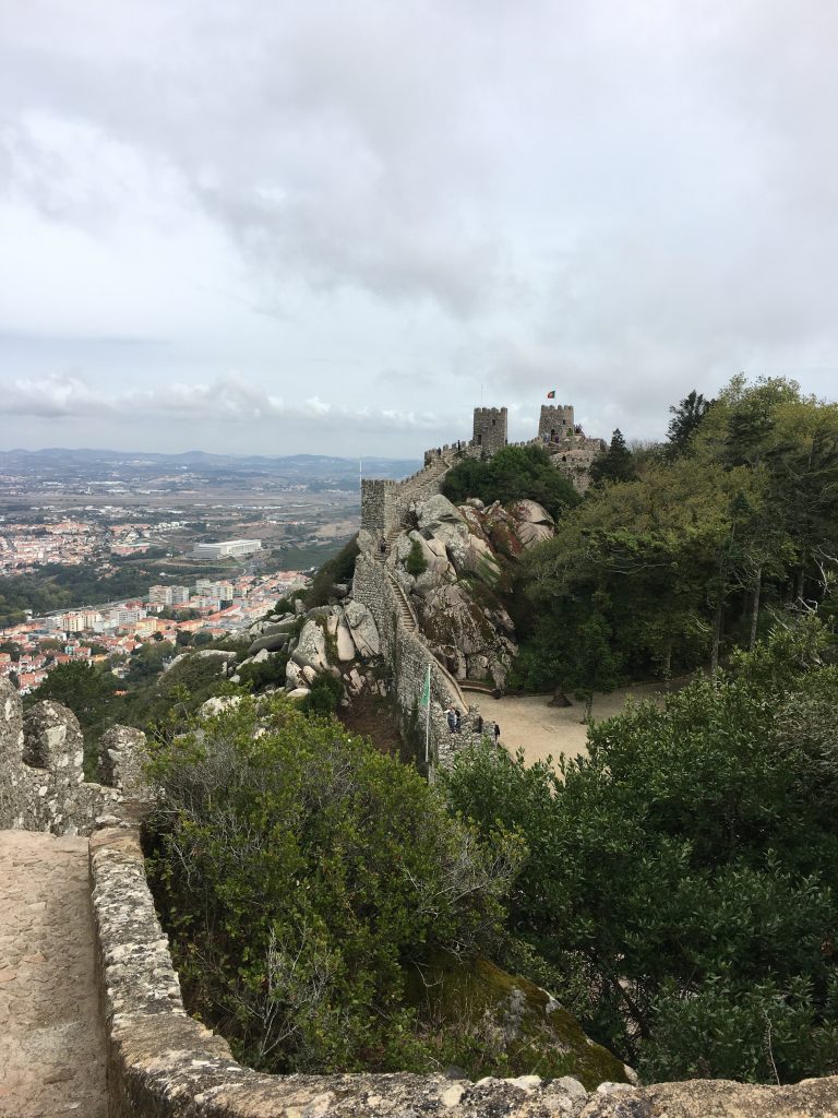 Castle of the Moors in Sintra Portugal
