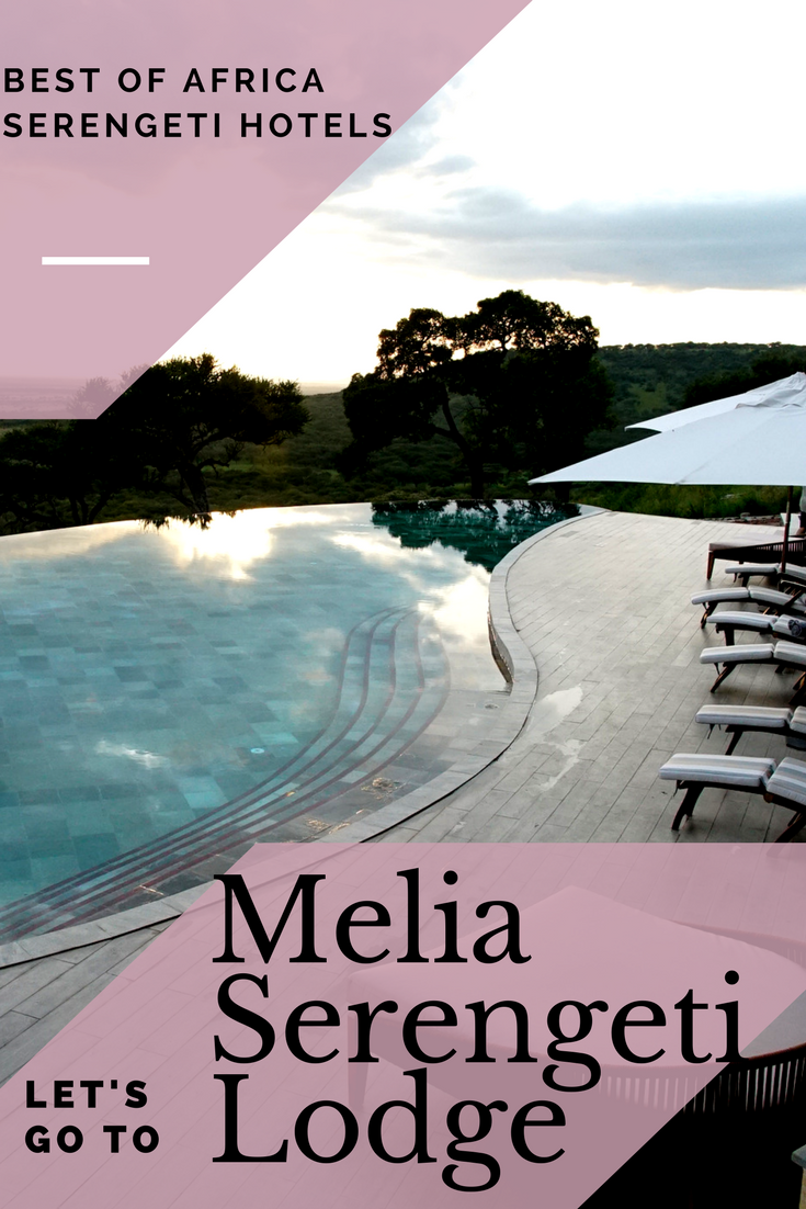 Hotel Review of the Melia Serengeti Lodge in Serengeti Tanzania. One of Tanzania's best off grid, eco friendly hotels. Up close with lions, giraffe, elephant and more. #hotels #africa #bestof