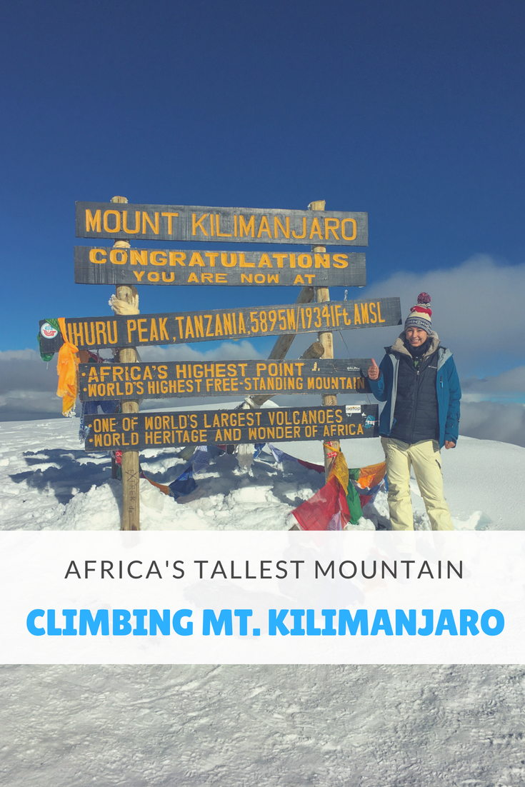 Climbing africa's tallest mountain, MT Kilimanjaro in Tanzania. One of the 7 summits Kilimanjaro can be climbed in 5-7 days and is one of the most accessible of the 7 summits.
