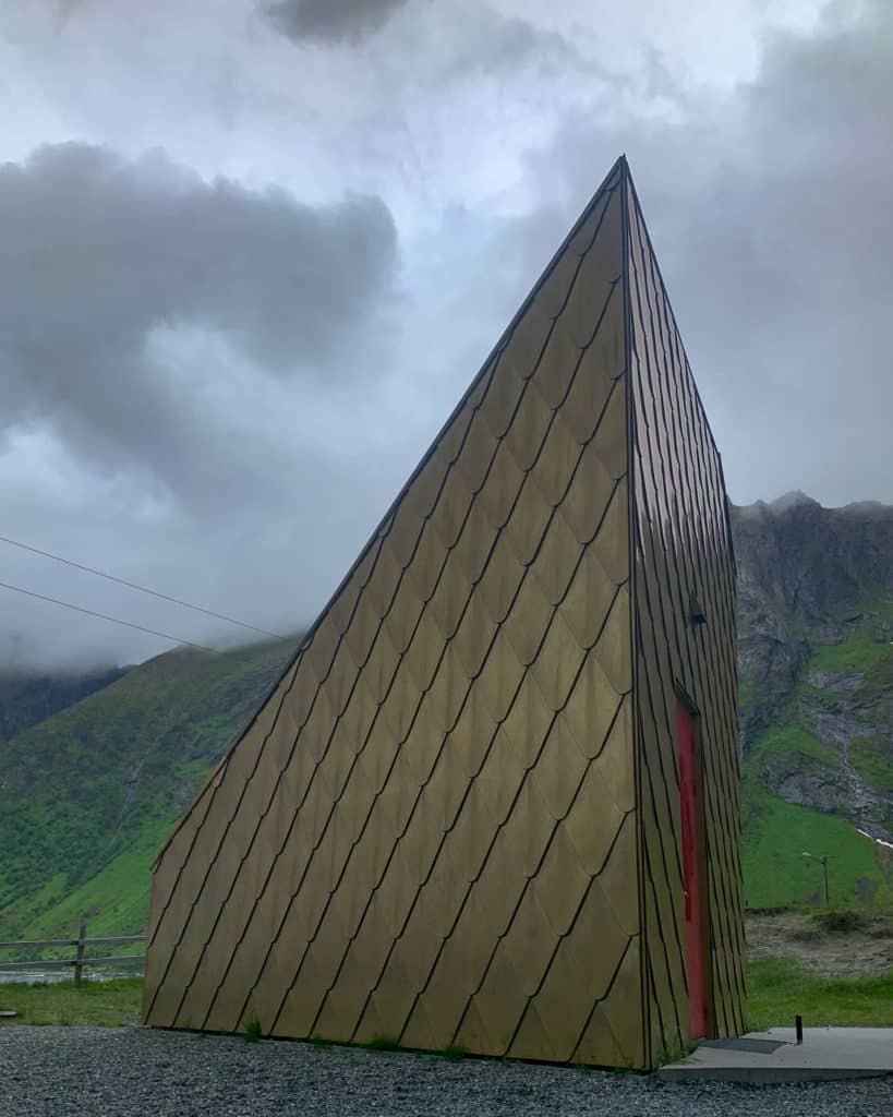 Ersfjordstranda Toilet on Senja Norway