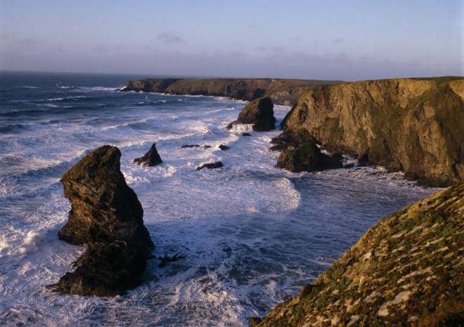 Bedruthan Coastline in Cornish 