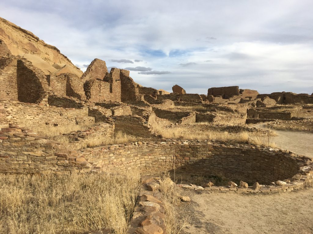 Ruins of Chaco Canyon in New Mexico