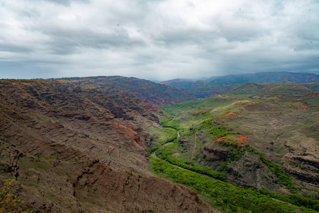 The beautiful Waimea State Park on Hwy 55