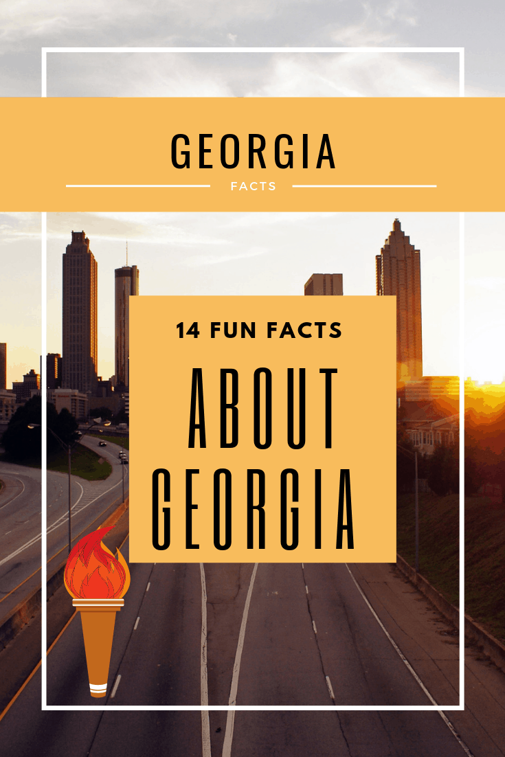 14 Fun facts about the peach state Georgia. #georgia #funfacts 