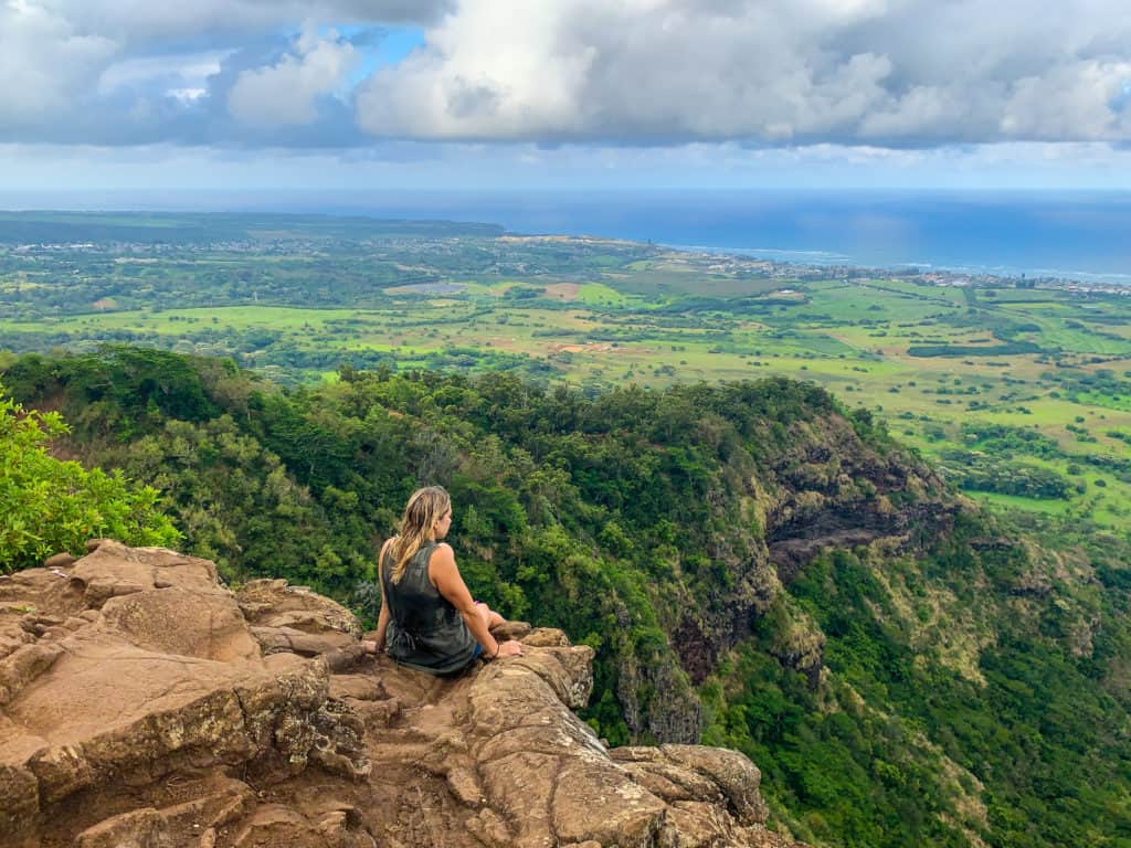 Top of Nounou Mountain, Kauai