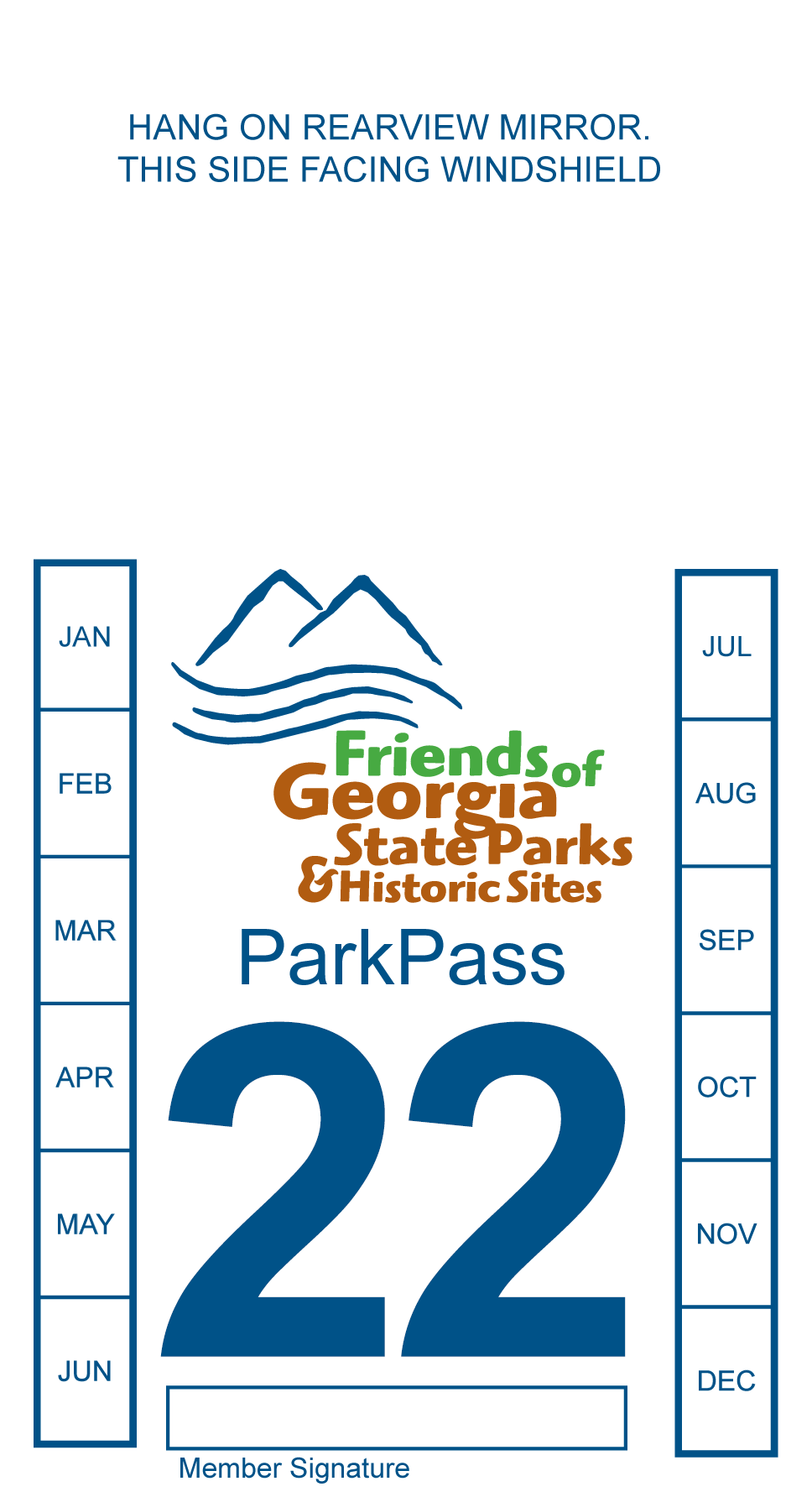 Friend of georgia State park pass
