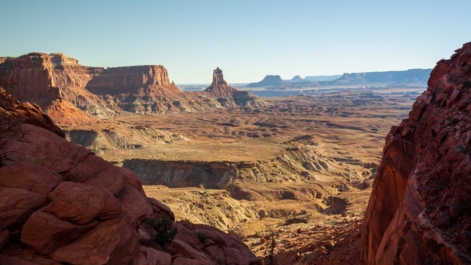 View of Canyonlands National park Utah 