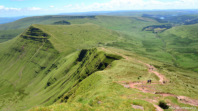 Brecon Beacons in Wales