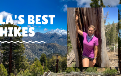 Alice Ford exlpores LA's best hiking routes standing in Angeles Forest