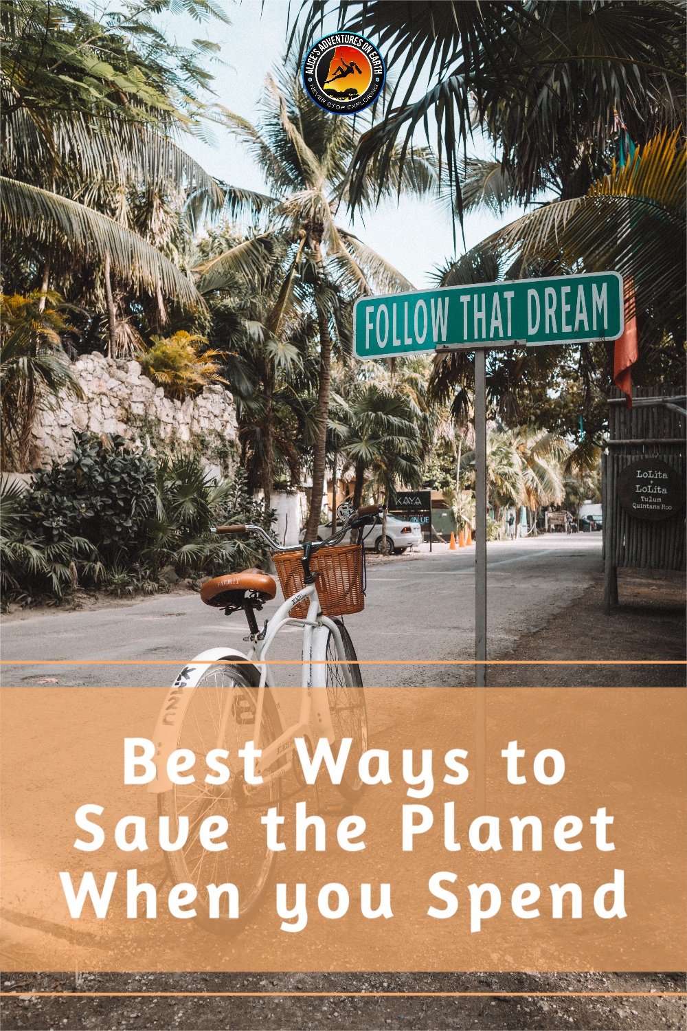 Ways to give back to the planet and still be a consumer. Save the planet while you spend.