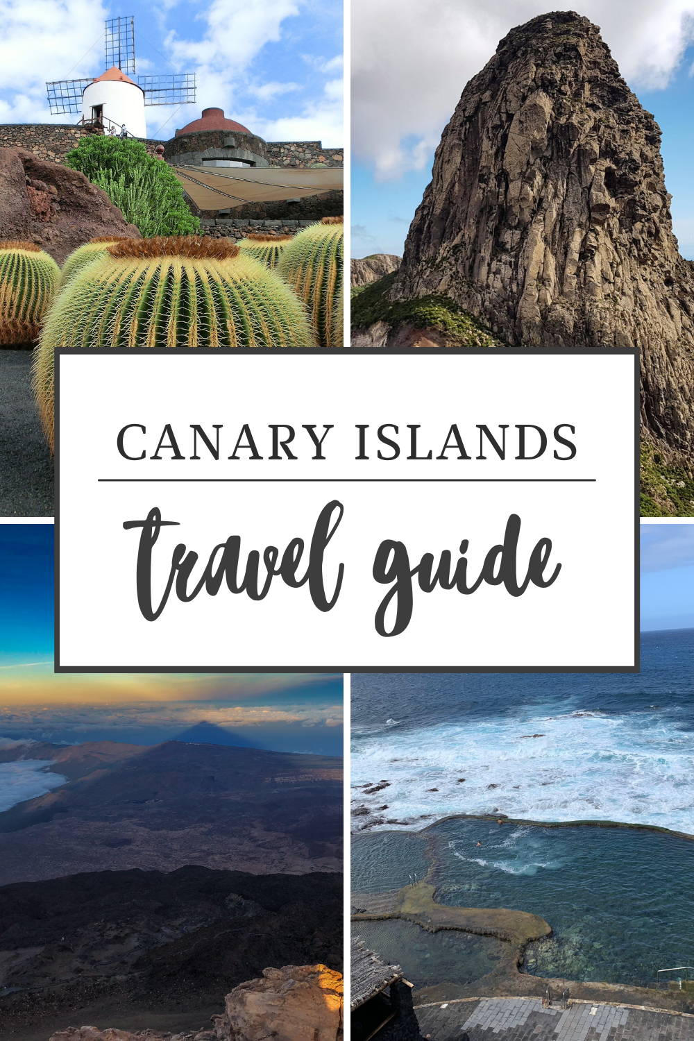 Where to go in the Canary Islands for a relaxing vacation. #spain #islands 