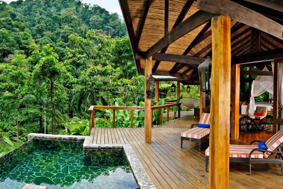 An eco lodge in the jungle of Costa Rica