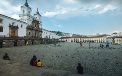 Historic district of Quito Ecuador