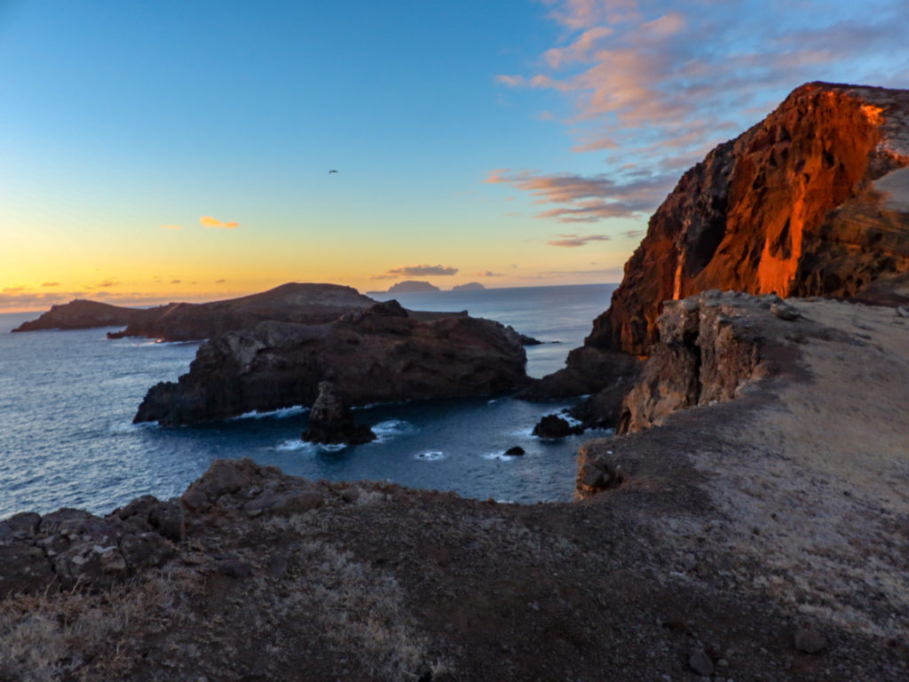 Rocky coast of Madeira Island, Portugal