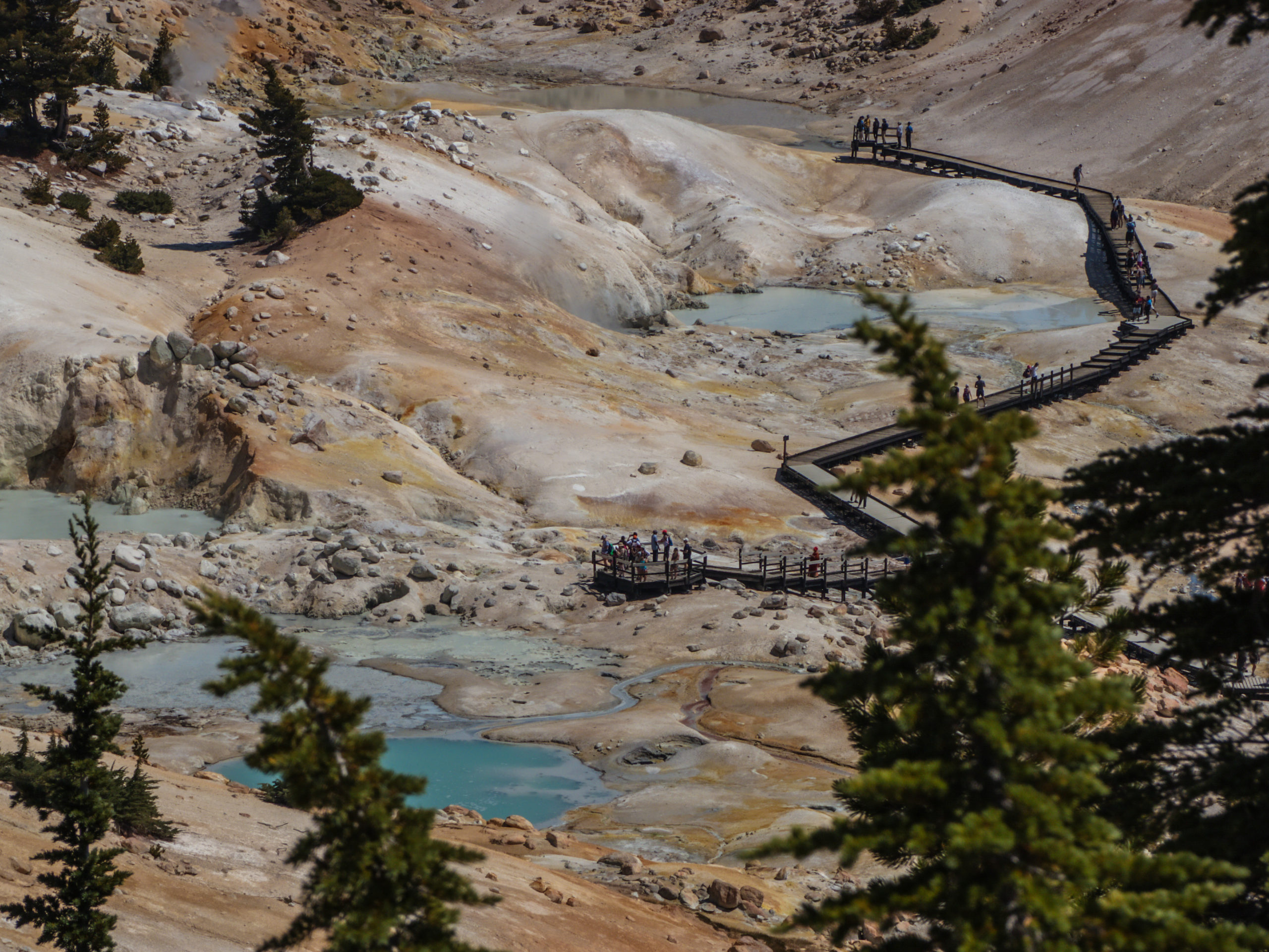 Bumpass Hell Lassen Volcanic 