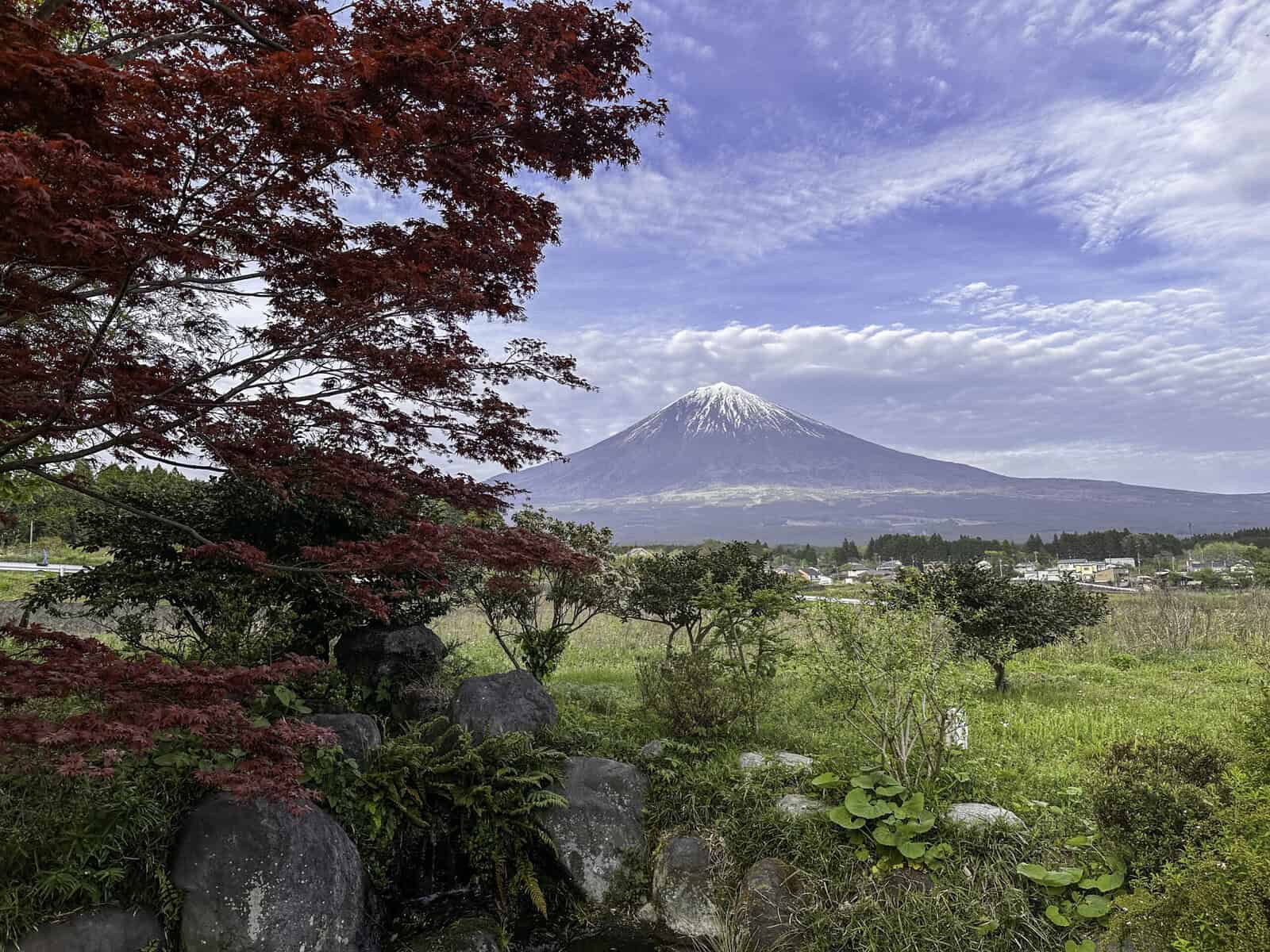 Mt Fuji view from Satoyama Glamping property in Shizuoka Japan
Alice Ford 