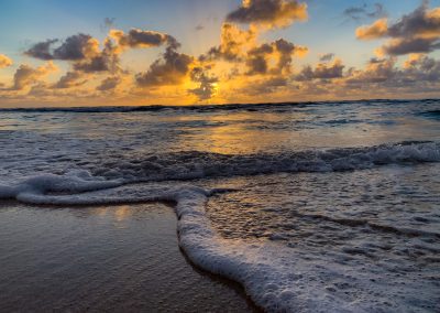 Sunset on Kauai Beach Hotel Beach