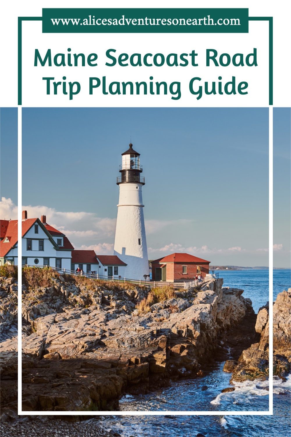 Road trip planning guide to Acadia, portland, york and the Maine seacoast. #maine #roadtrip 