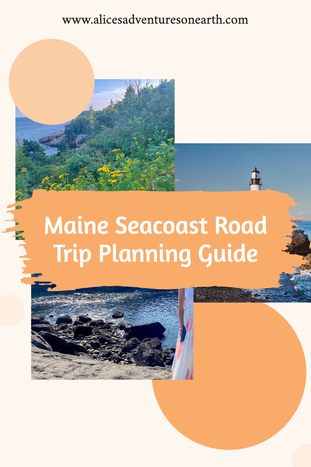 Maine Seacoast roadtrip lanning guide, portland, york, acadia and more #maine 