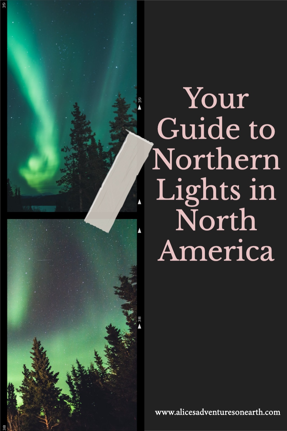 North America has some fantastic places to see the Northern lights. In this guide we cover some of the best places from the stunning Canadian Rockies, to Alaska. #northernlights 