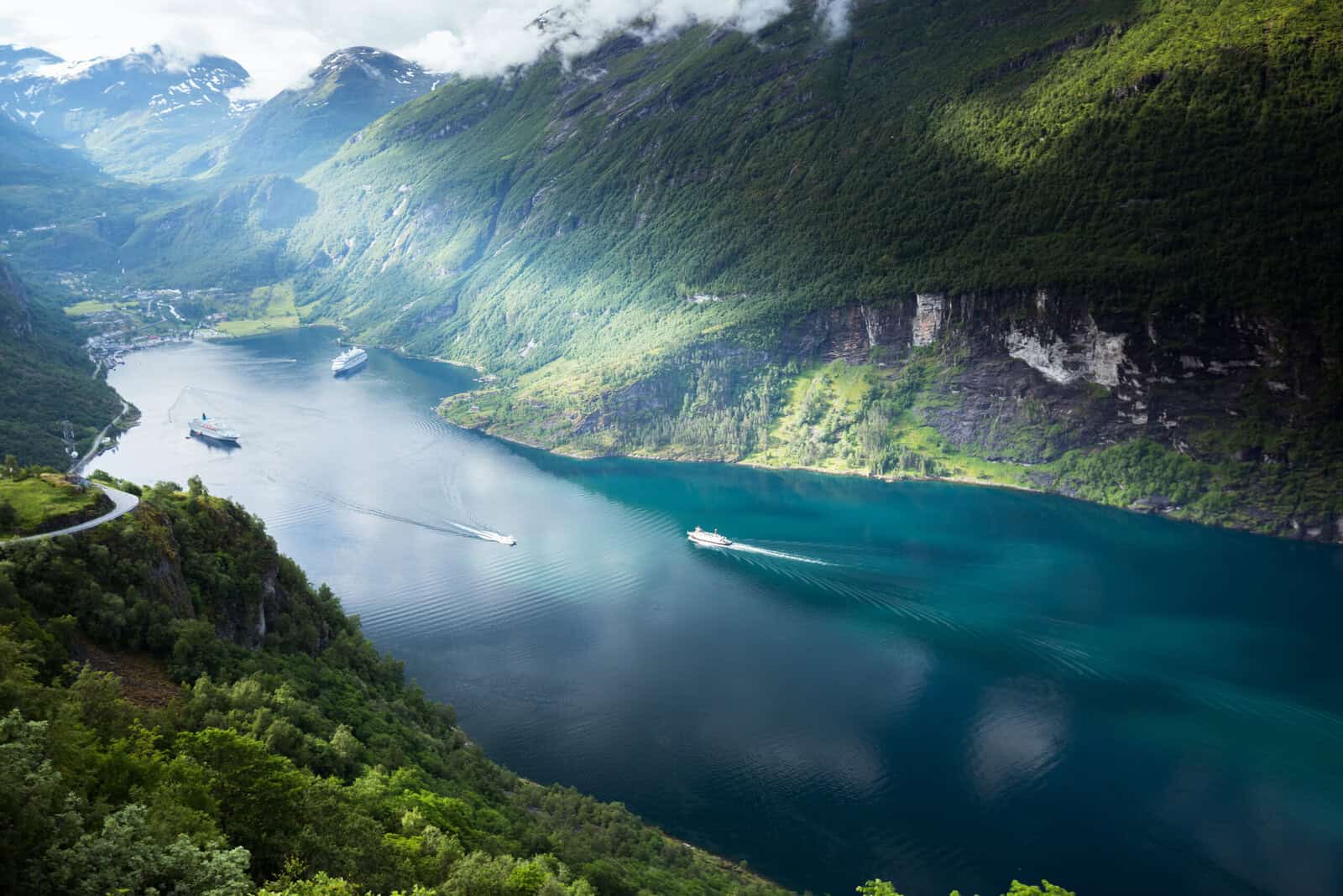 beautiful-views-in-geiranger-geirangerfjord norway 