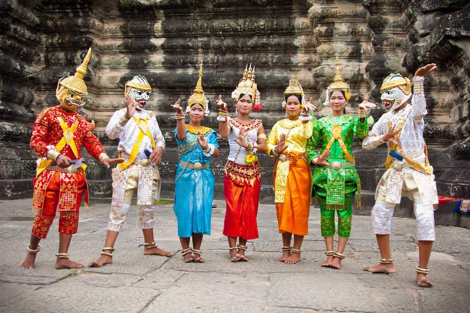 Traditional Khmer Dance in Cambodia