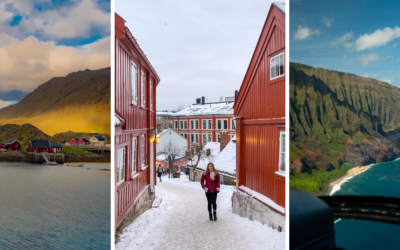 Favorite travel destinations 2021 including Chamonix and Azores