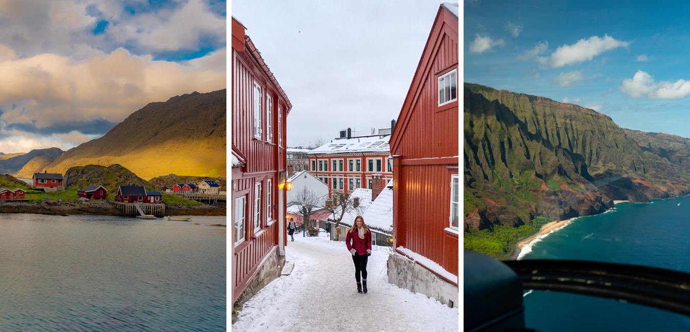 Favorite travel destinations 2021 including Chamonix and Azores