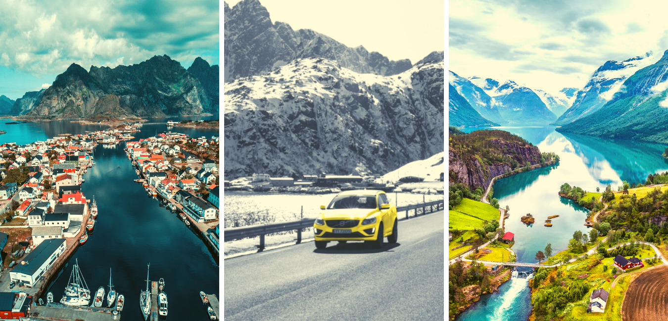 mountains, fjords and driving norway